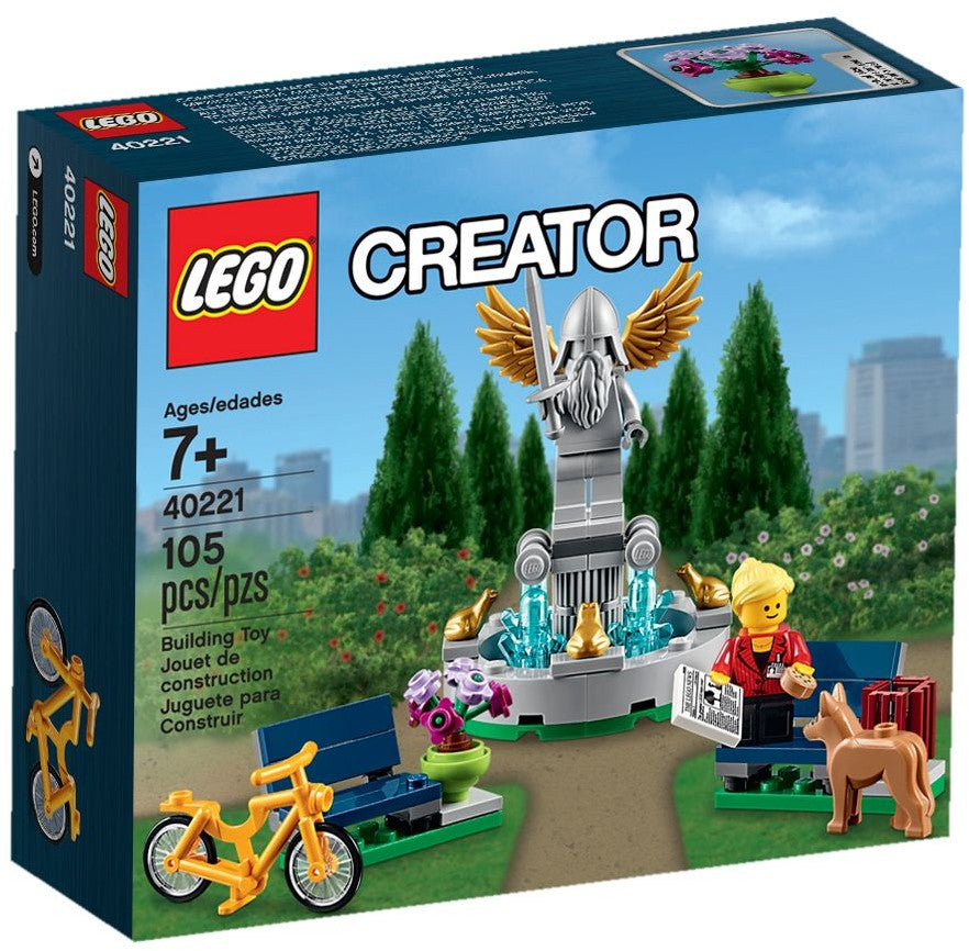 LEGO Creator: Fountain (40221) - New Sealed - box front