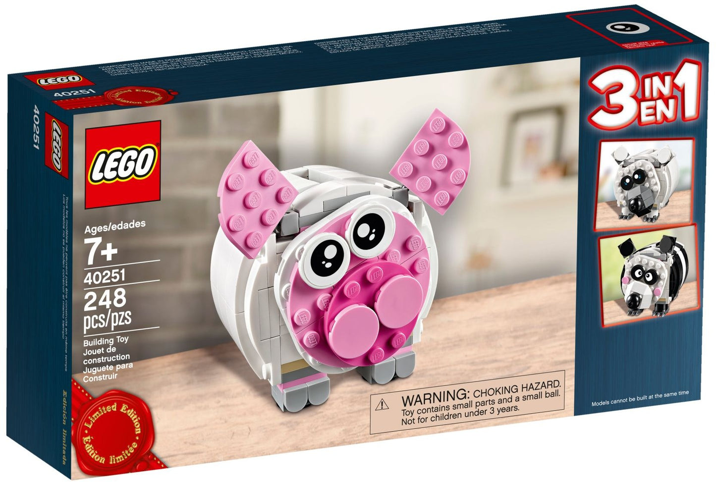 LEGO Creator: Mini Piggy Bank (40251) - New Sealed