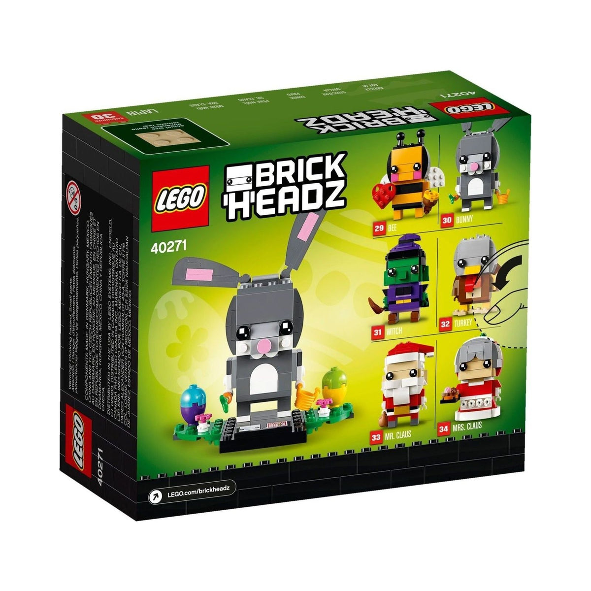 LEGO Brickheadz: Easter Bunny (40271) - New Sealed - minifigures