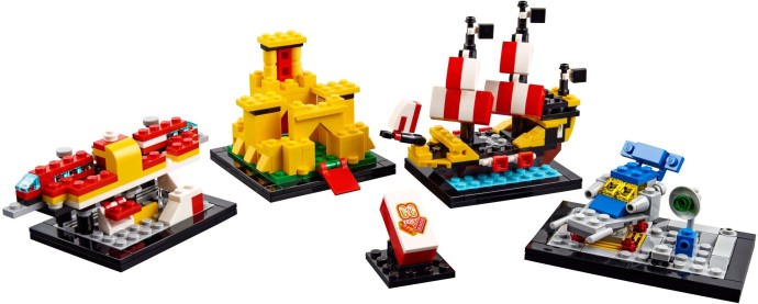 LEGO Promotional: 60 Years of the LEGO Brick (40290) - New Sealed - play features