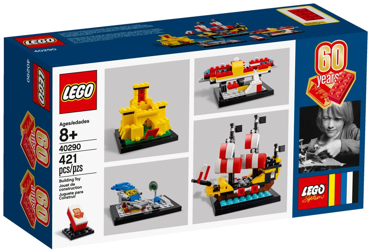 LEGO Promotional: 60 Years of the LEGO Brick (40290) - New Sealed - box front