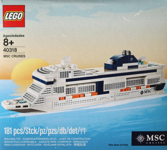 LEGO Promotional: MSC Cruises (40318) - New Sealed - box front