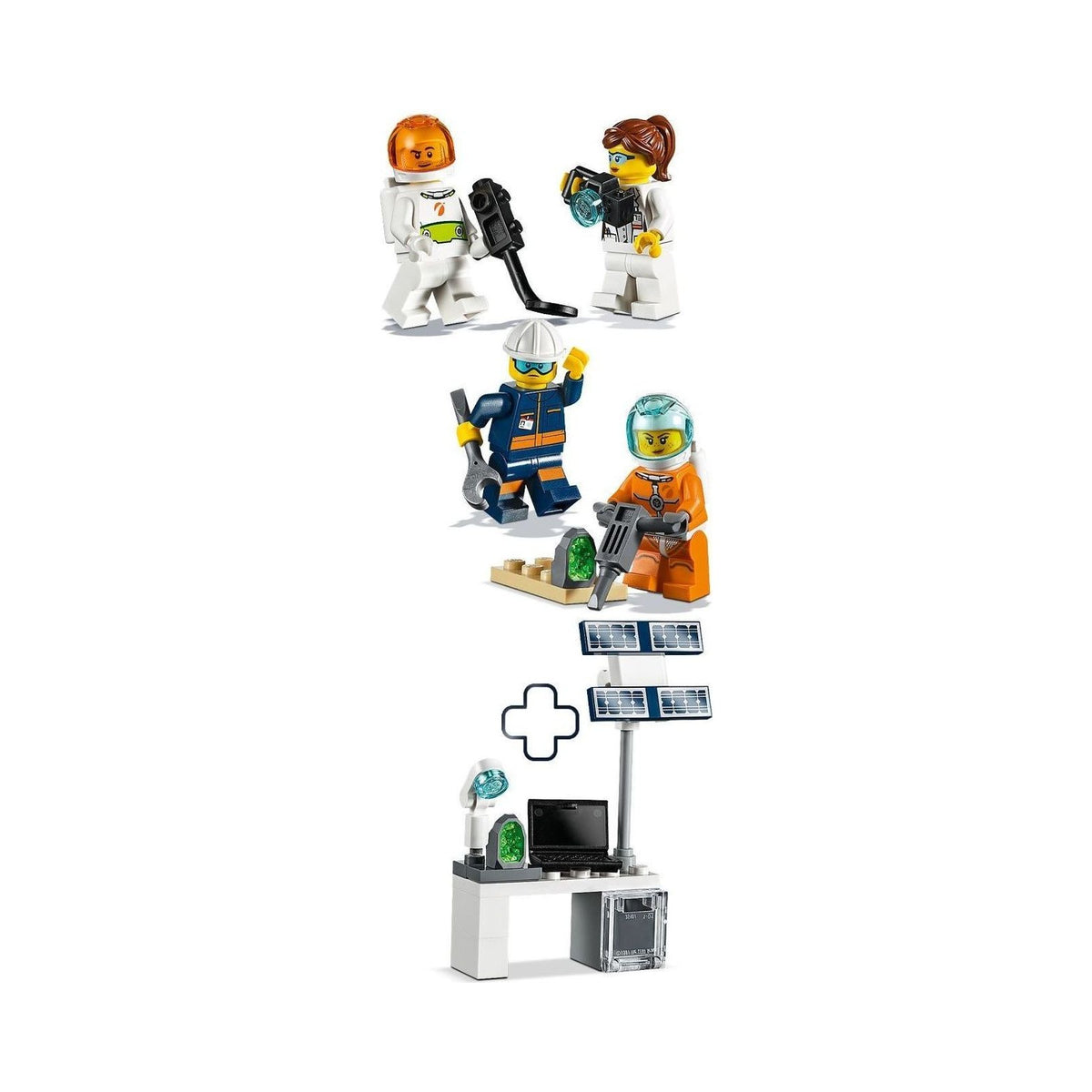 LEGO City: Mars Exploration Minifigure Pack (40345) - New Sealed - box front