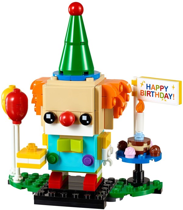 LEGO BrickHeadz: Birthday Clown (40348) - New Sealed - alternate view