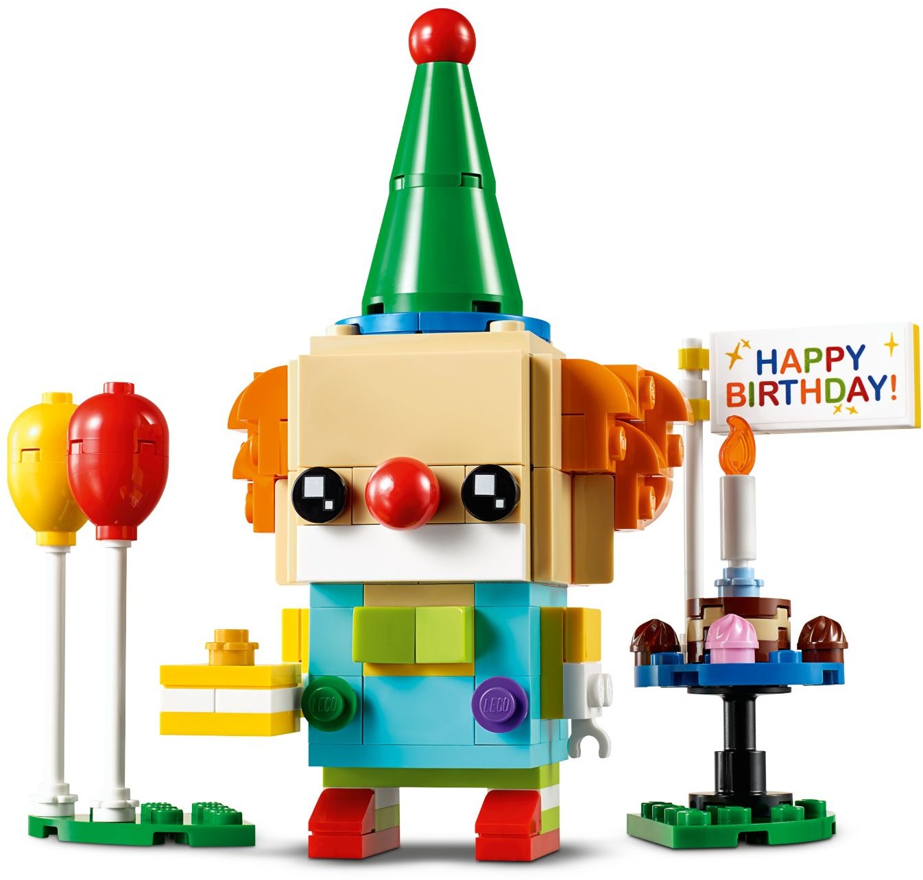 LEGO BrickHeadz: Birthday Clown (40348) - New Sealed - built set