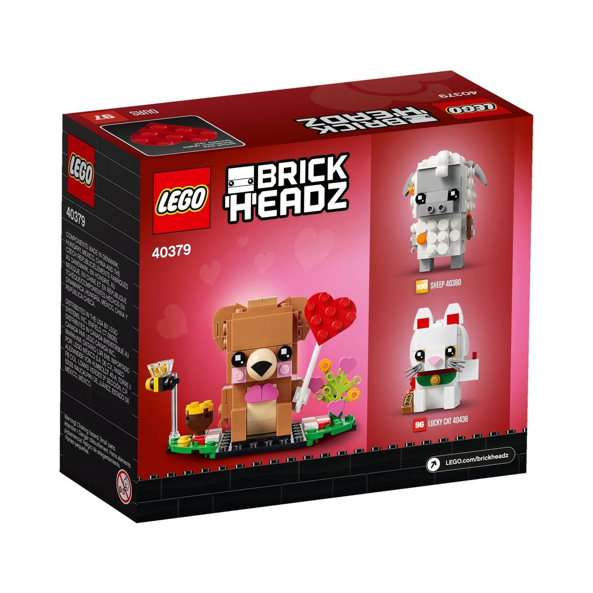 LEGO Brickheadz: Bear (40379) - New Sealed - built set