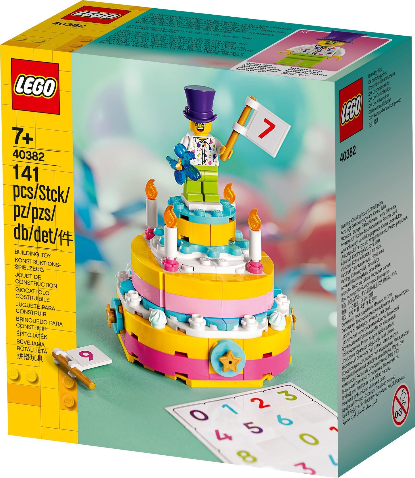 LEGO Seasonal: Creator Birthday Set 40382 (40382) - New Sealed - box front