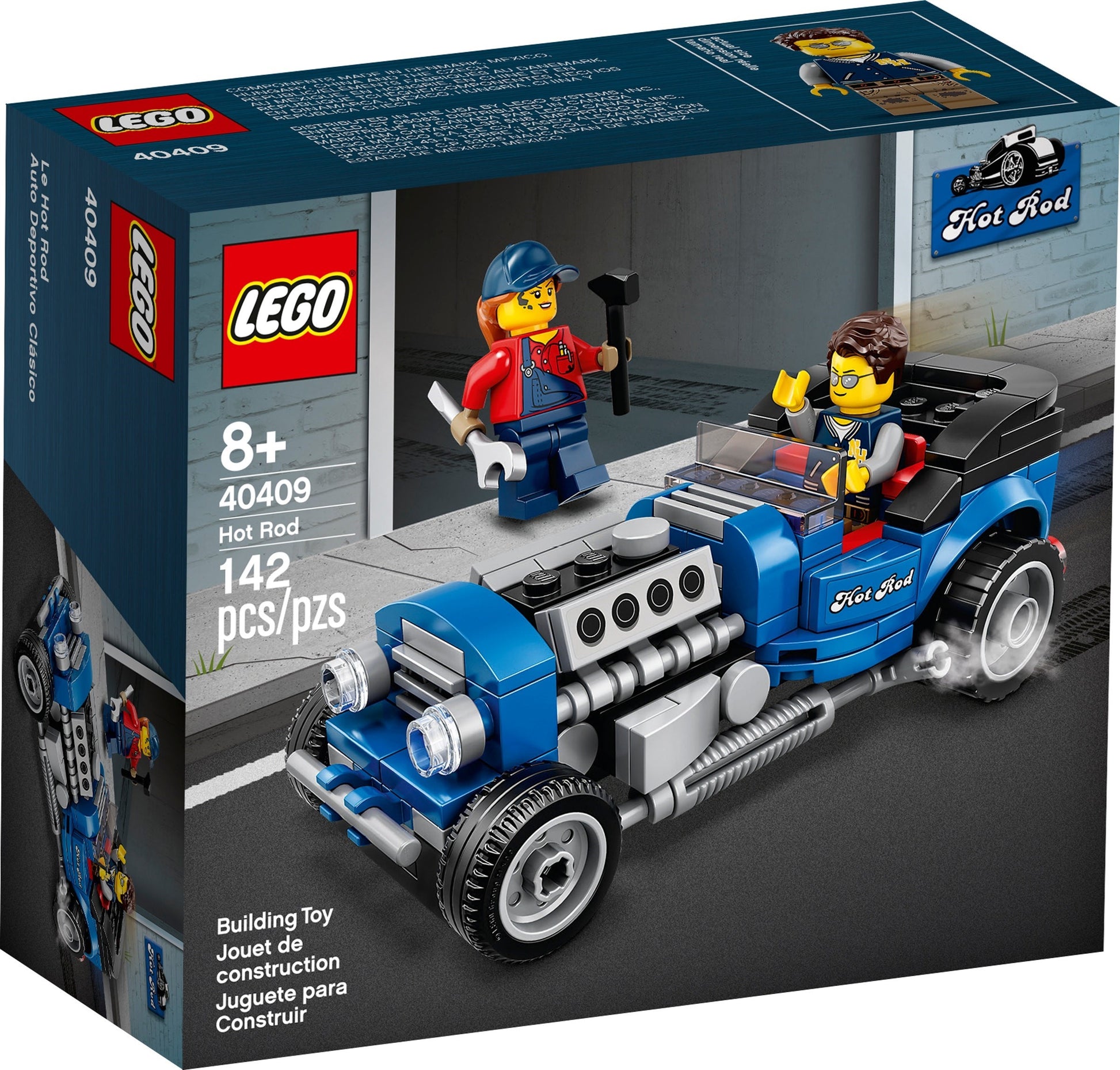 LEGO Promotional: Hot Rod (40409) - New Sealed - box front