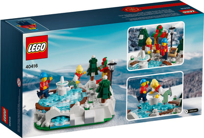 LEGO Seasonal: Ice Skating Rink (40416) - New Sealed - built set