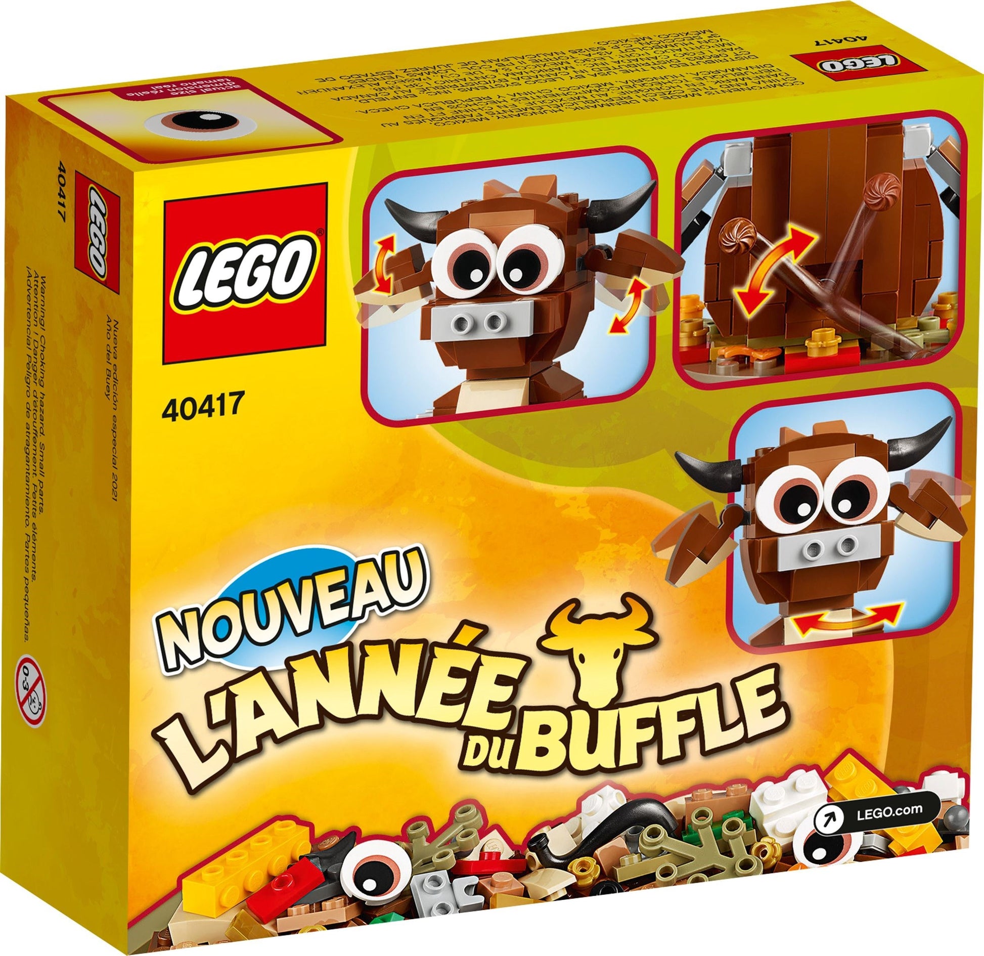 LEGO Seasonal: Year of the Ox (40417) - New Sealed - built set