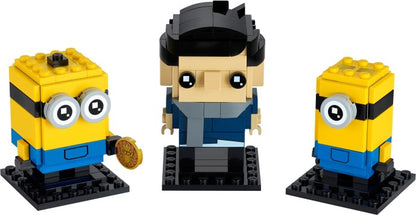 LEGO Brickheadz: Gru, Stuart and Otto (40420) - New Sealed - close-up