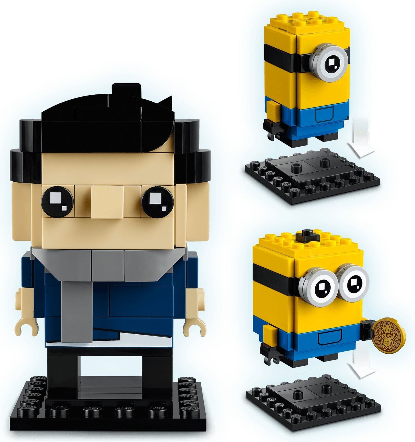 LEGO Brickheadz: Gru, Stuart and Otto (40420) - New Sealed - minifigures