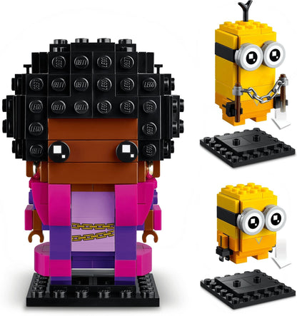 LEGO Brickheadz: Belle Bottom, Kevin and Bob (40421) - New Sealed - minifigures