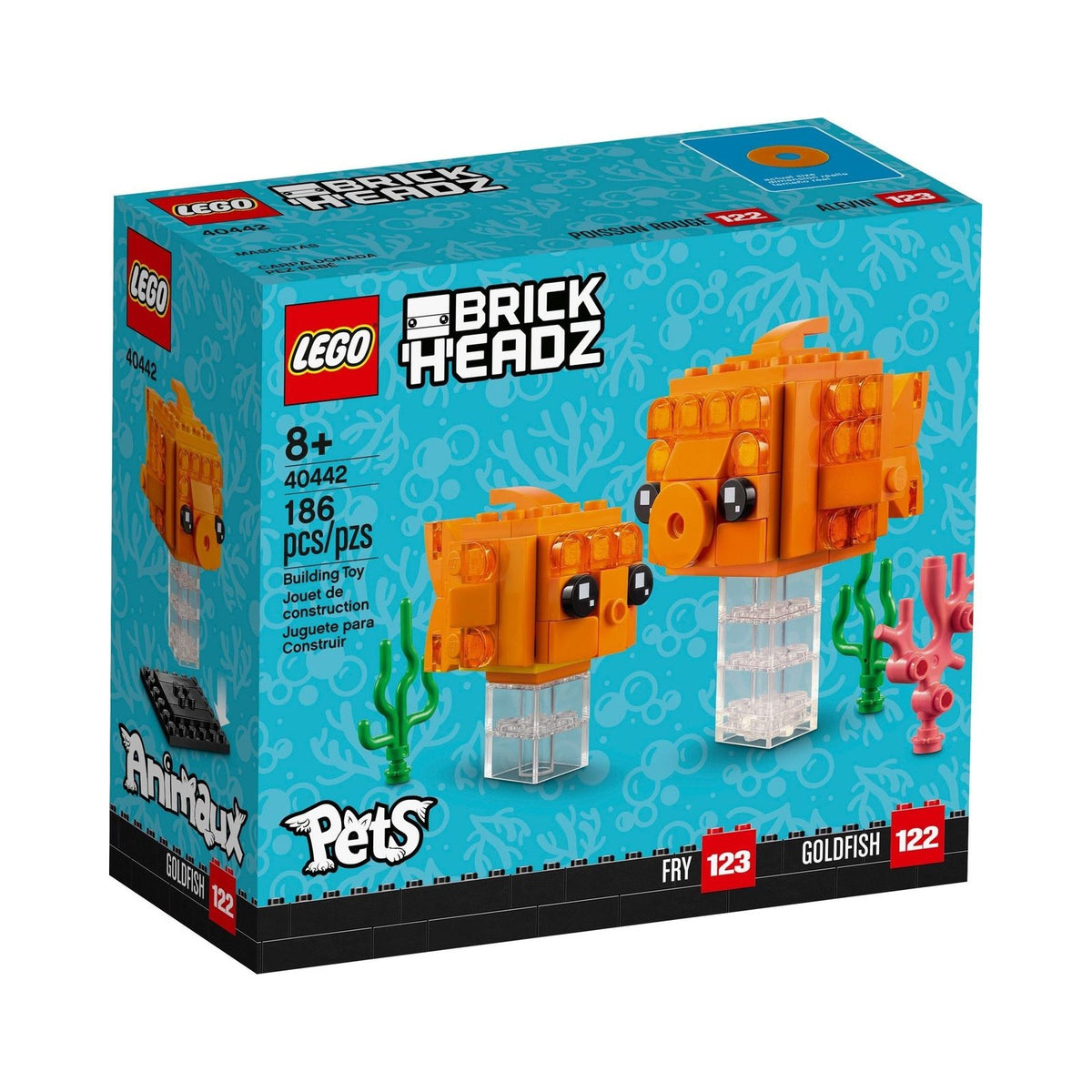 LEGO Brickheadz: Goldfish (40442) - New Sealed - box front