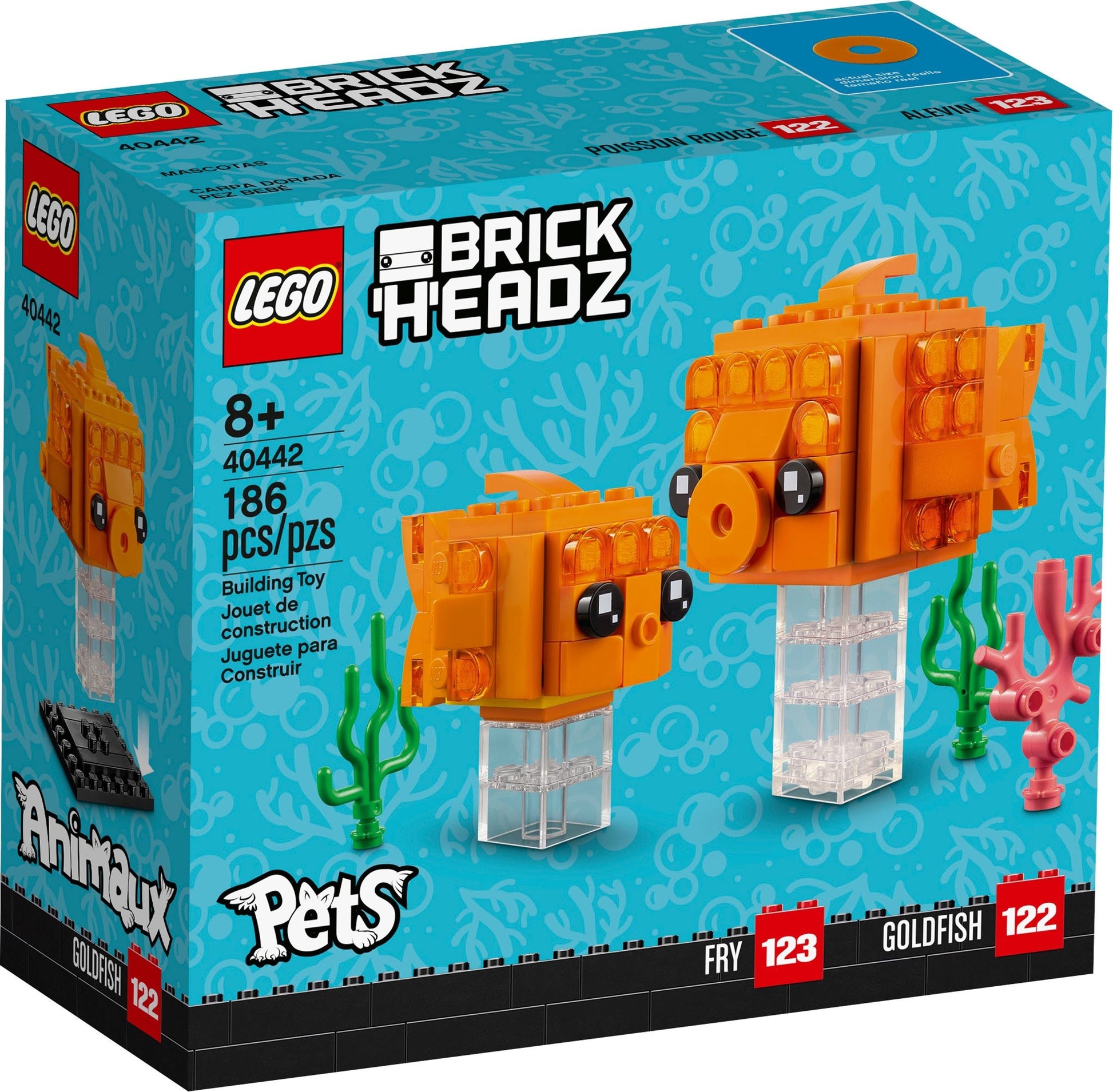 LEGO Brickheadz: Goldfish (40442) - New Sealed - box front