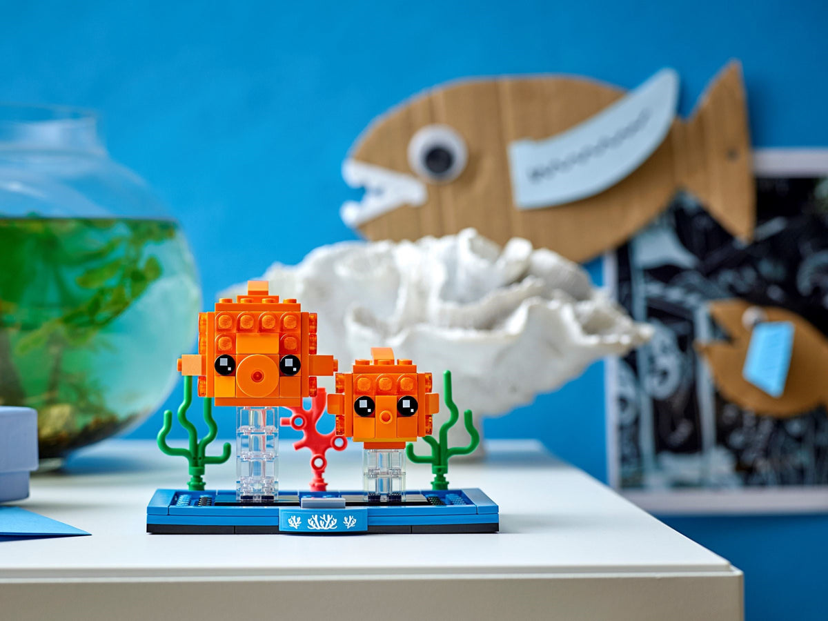 LEGO Brickheadz: Goldfish (40442) - New Sealed - minifigures