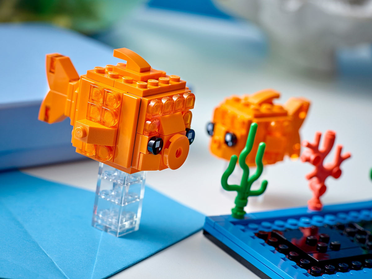 LEGO Brickheadz: Goldfish (40442) - New Sealed - alternate view