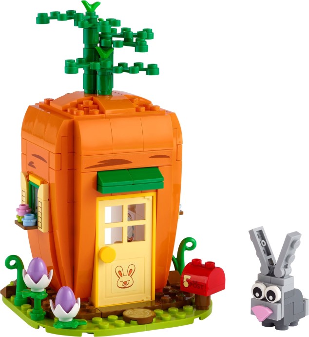LEGO Seasonal: Easter Bunny's Carrot House (40449) - New Sealed - minifigures