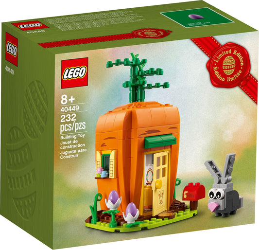 LEGO Seasonal: Easter Bunny's Carrot House (40449) - New Sealed - box front