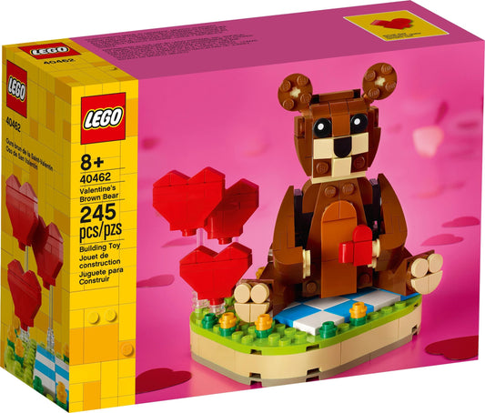 LEGO Seasonal: Valentine's Brown Bear (40462-1) - New Sealed - box front