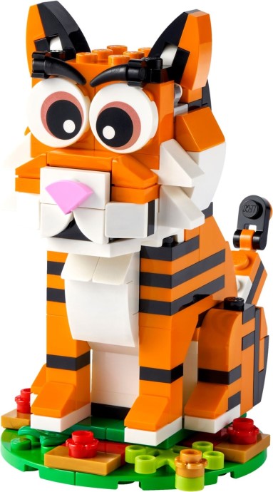 LEGO Seasonal: Year of the Tiger (40491) - New Sealed - minifigures
