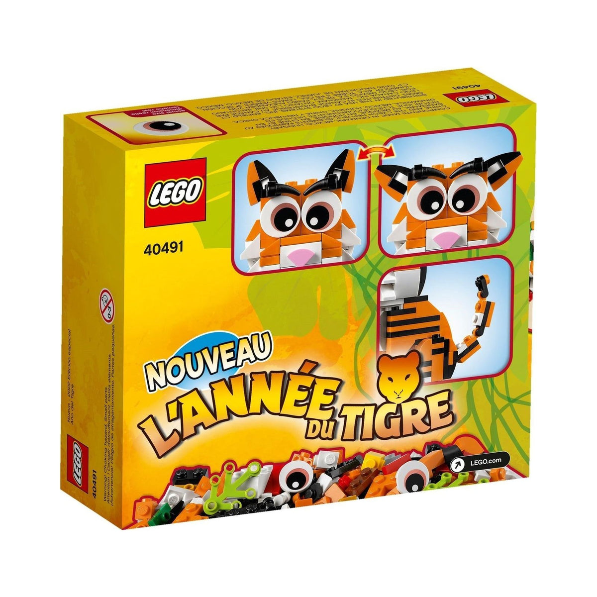 LEGO Seasonal: Year of the Tiger (40491) - New Sealed - built set