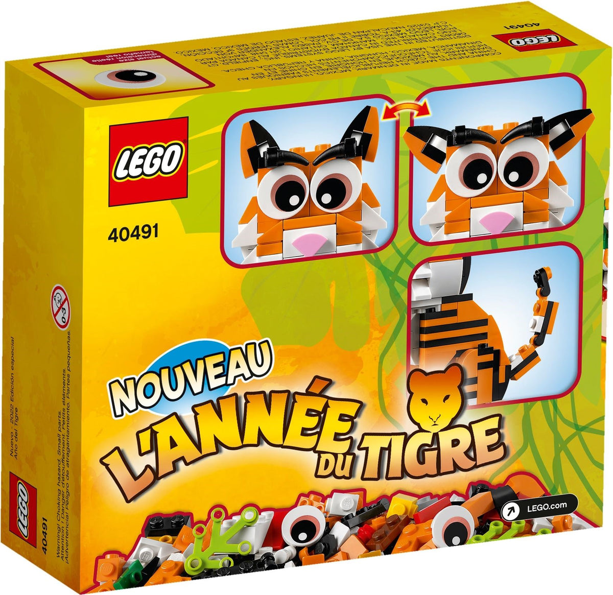 LEGO Seasonal: Year of the Tiger (40491) - New Sealed - built set