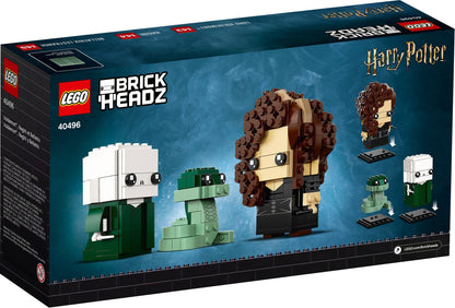 LEGO Brickheadz: 40496 HARRY POTTER BRICKHEADZ Voldemort - Nagini - Bellatrix (40496) - New Sealed - built set