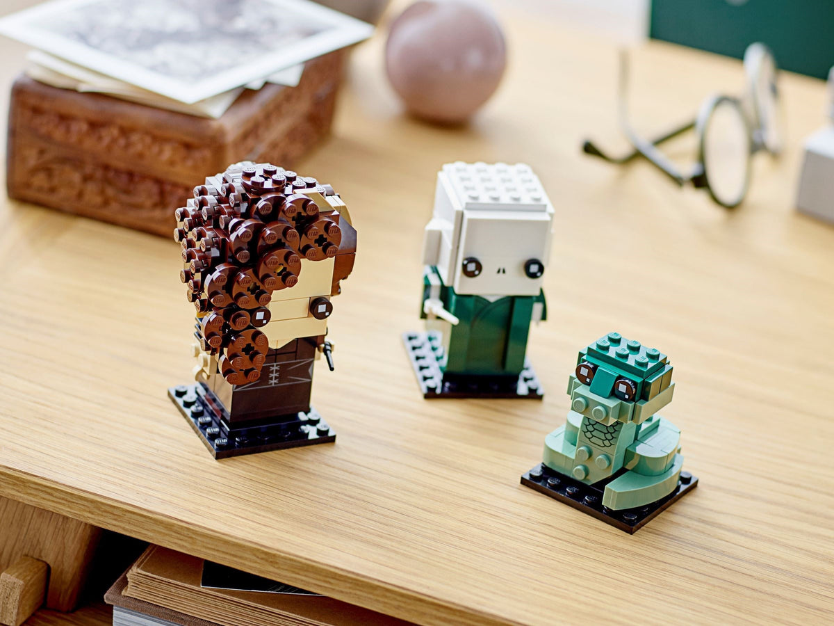 LEGO Brickheadz: 40496 HARRY POTTER BRICKHEADZ Voldemort - Nagini - Bellatrix (40496) - New Sealed - minifigures