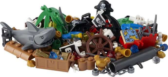 LEGO Promotional: Pirates and Treasure VIP Add On Pack (40515) - New Sealed - minifigures