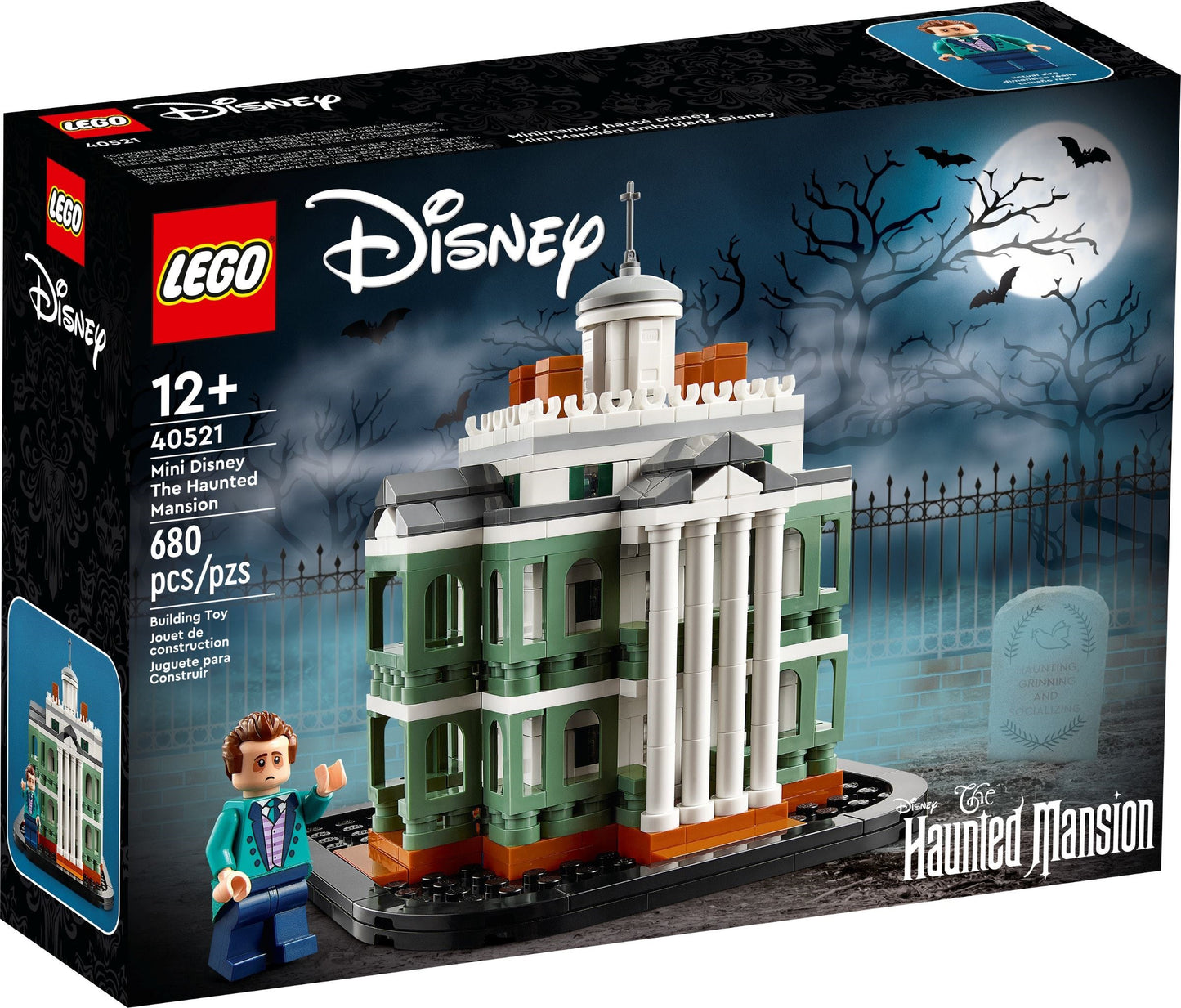 LEGO Disney: Mini Disney The Haunted Mansion (40521) - New Sealed - box front