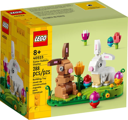 LEGO Seasonal: Easter Rabbits Display 40523 Building Kit; For Ages 8+ (287 Pieces) (40523) - New Sealed - box front