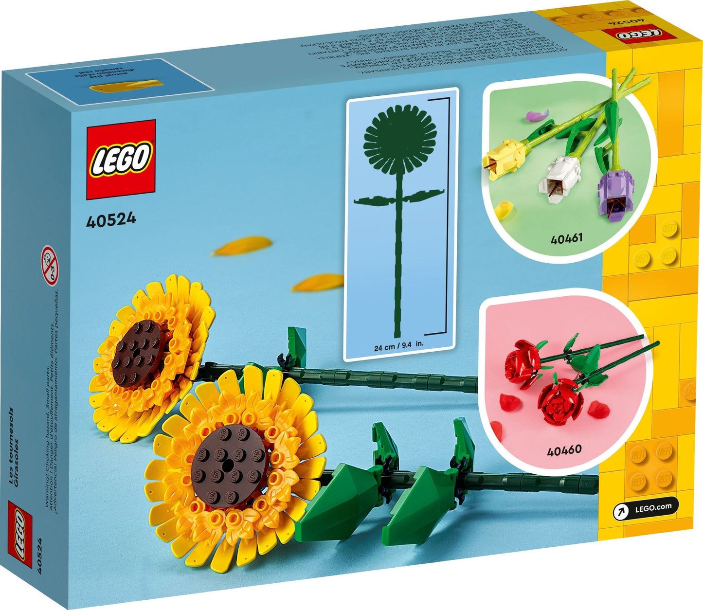 LEGO Botanicals: Sunflowers (40524) - New Sealed