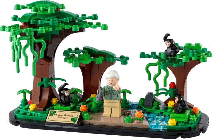 LEGO Promotional: Jane Goodall Tribute (40530) - New Sealed - minifigures