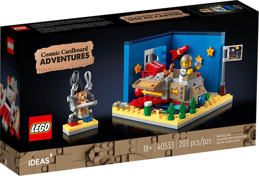 LEGO LEGO Ideas and CUUSOO: Cosmic Cardboard Adventures (40533) - New Sealed - box front
