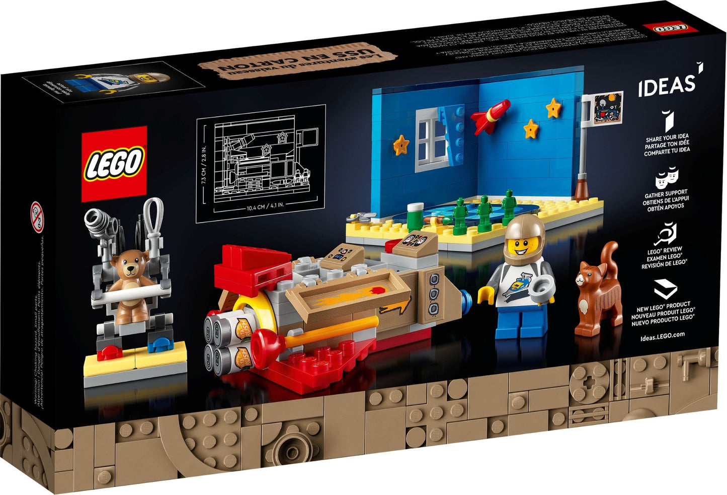 LEGO LEGO Ideas and CUUSOO: Cosmic Cardboard Adventures (40533) - New Sealed - built set