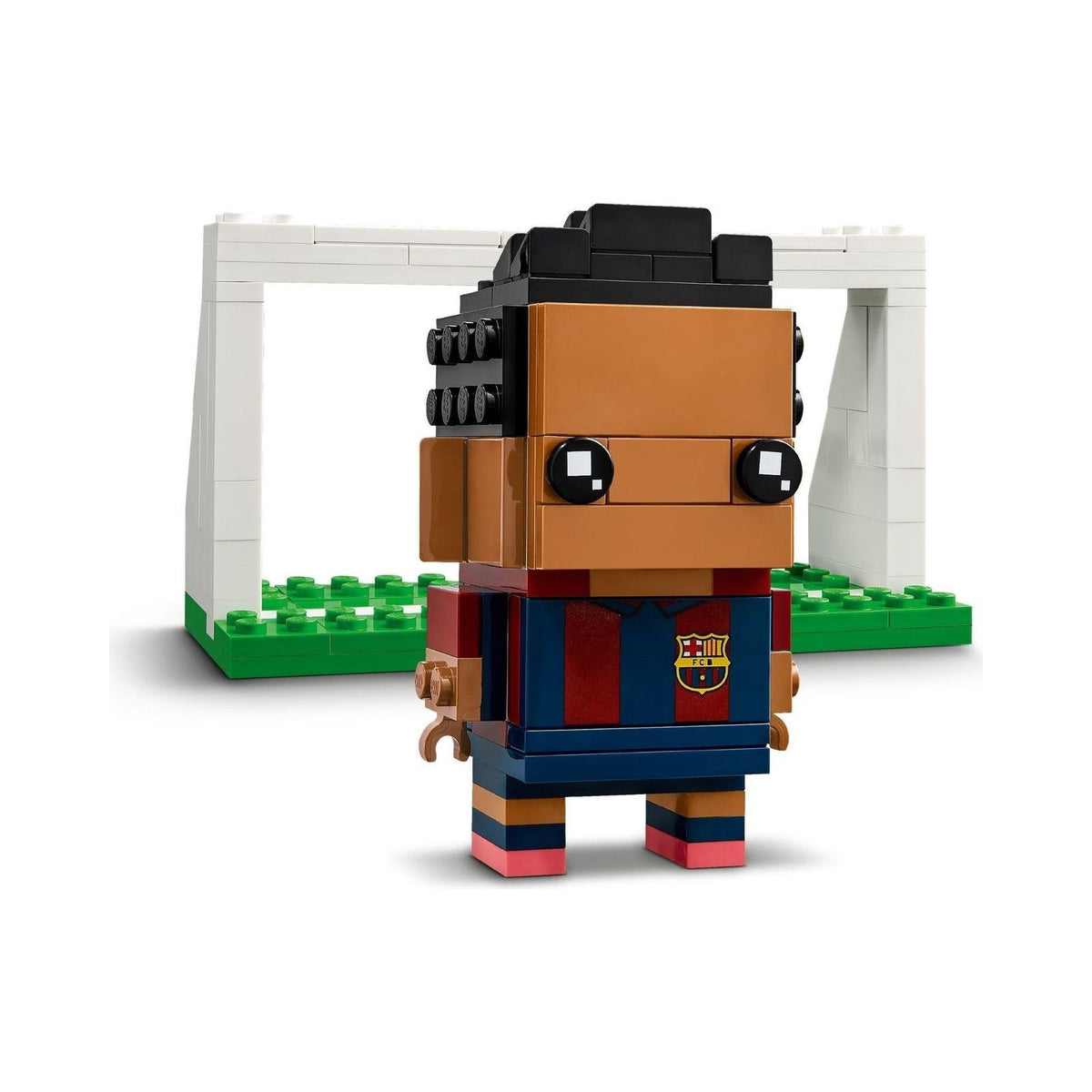 LEGO Brickheadz: 40542 Brickheadz FC Barcelona Go Brick Me 10+ 530 Pieces Create Your Own Barcelona Player Model (40542) - New Sealed - built set