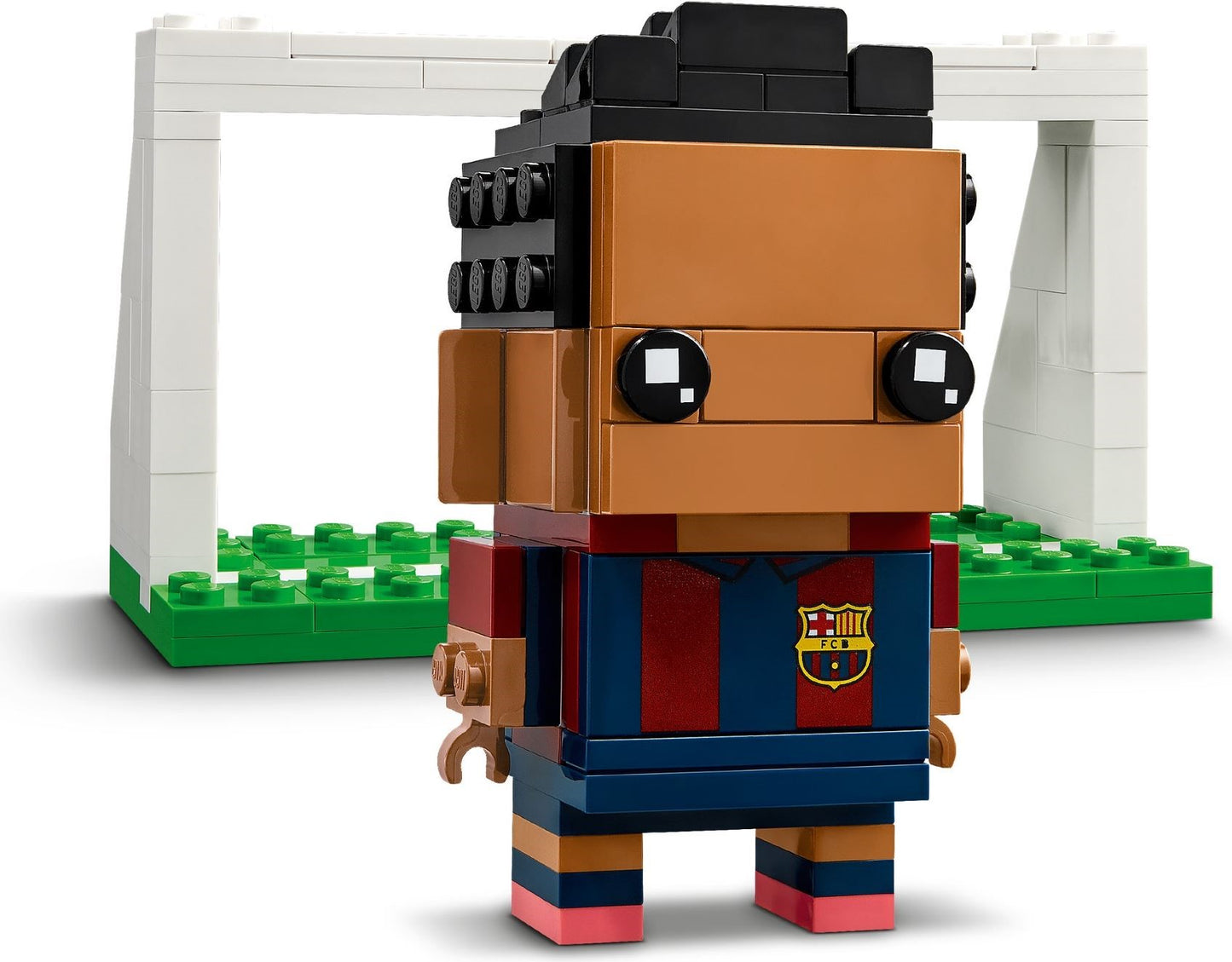 LEGO Brickheadz: 40542 Brickheadz FC Barcelona Go Brick Me 10+ 530 Pieces Create Your Own Barcelona Player Model (40542) - New Sealed - built set