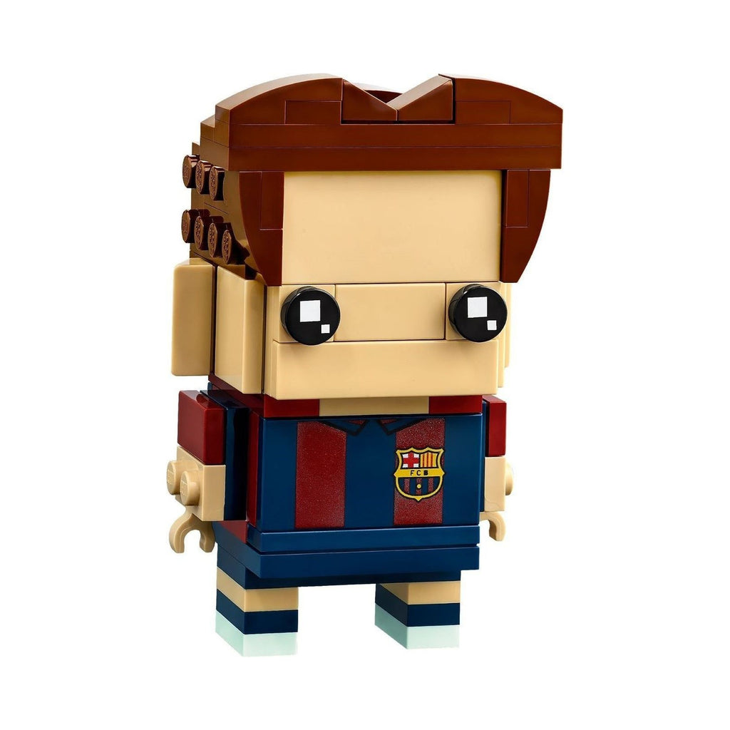 LEGO Brickheadz: 40542 Brickheadz FC Barcelona Go Brick Me 10+ 530 Pieces Create Your Own Barcelona Player Model (40542) - New Sealed - close-up