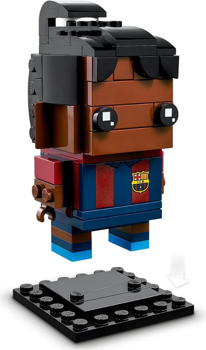 LEGO Brickheadz: 40542 Brickheadz FC Barcelona Go Brick Me 10+ 530 Pieces Create Your Own Barcelona Player Model (40542) - New Sealed - rear view
