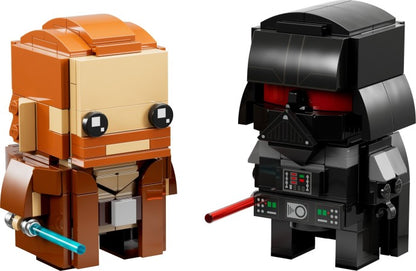 LEGO BrickHeadz: Obi-Wan Kenobi™ & Darth Vader™ (40547) - New Sealed - play features