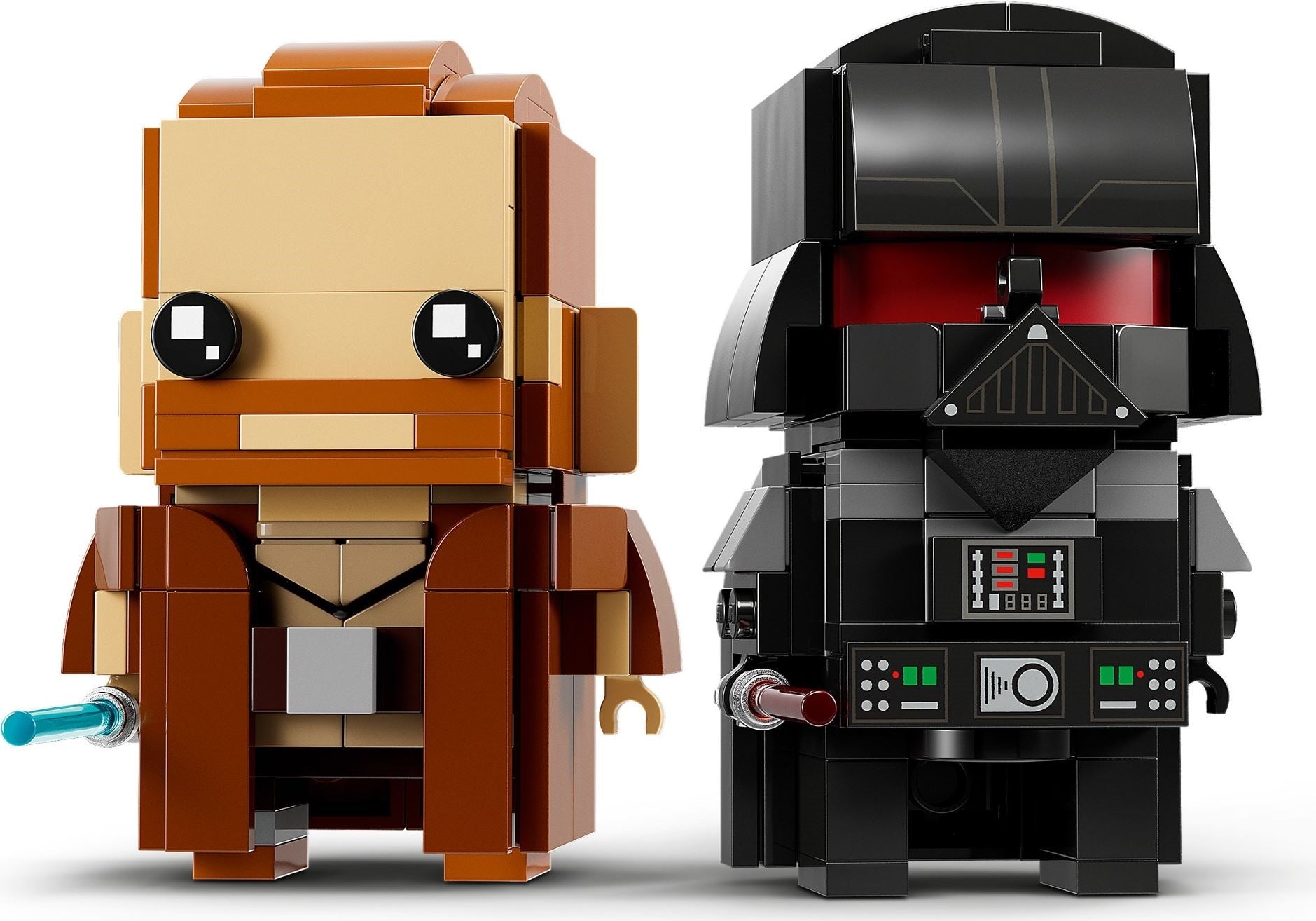 LEGO BrickHeadz: Obi-Wan Kenobi™ & Darth Vader™ (40547) - New Sealed - built set