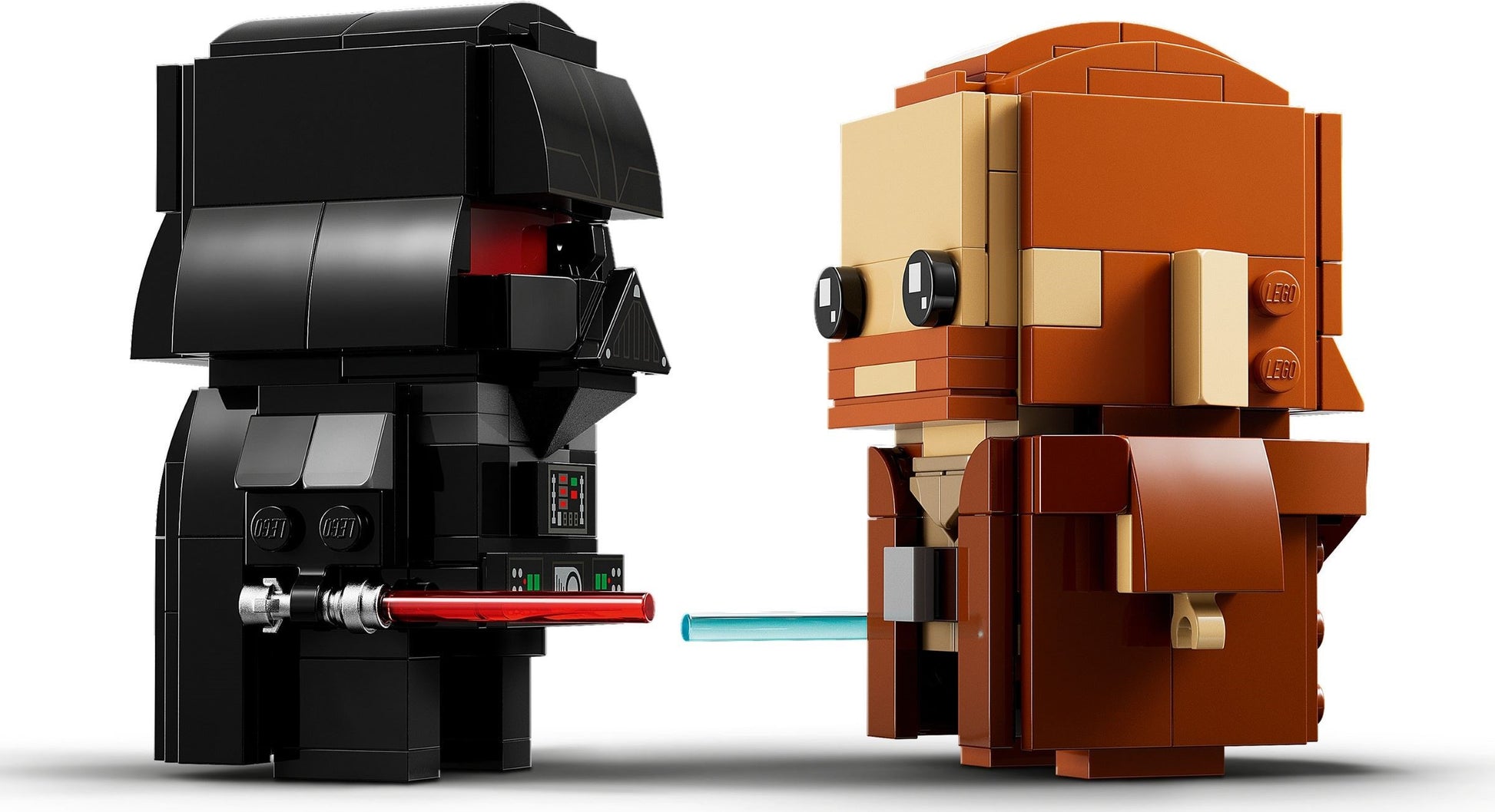 LEGO BrickHeadz: Obi-Wan Kenobi™ & Darth Vader™ (40547) - New Sealed - minifigures