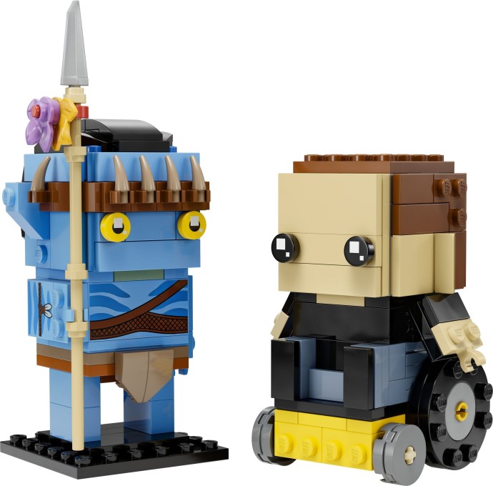 LEGO Brickheadz: Jake Sully & his Avatar (40554) - New Sealed - play features