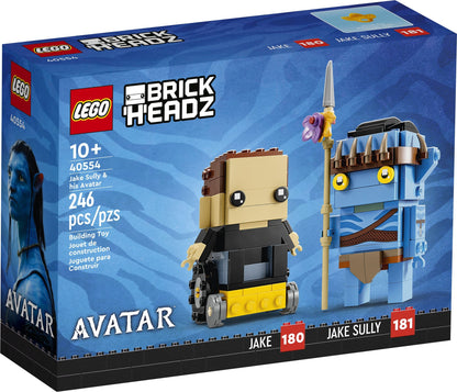 LEGO Brickheadz: Jake Sully & his Avatar (40554) - New Sealed - box front