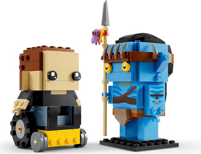 LEGO Brickheadz: Jake Sully & his Avatar (40554) - New Sealed - minifigures