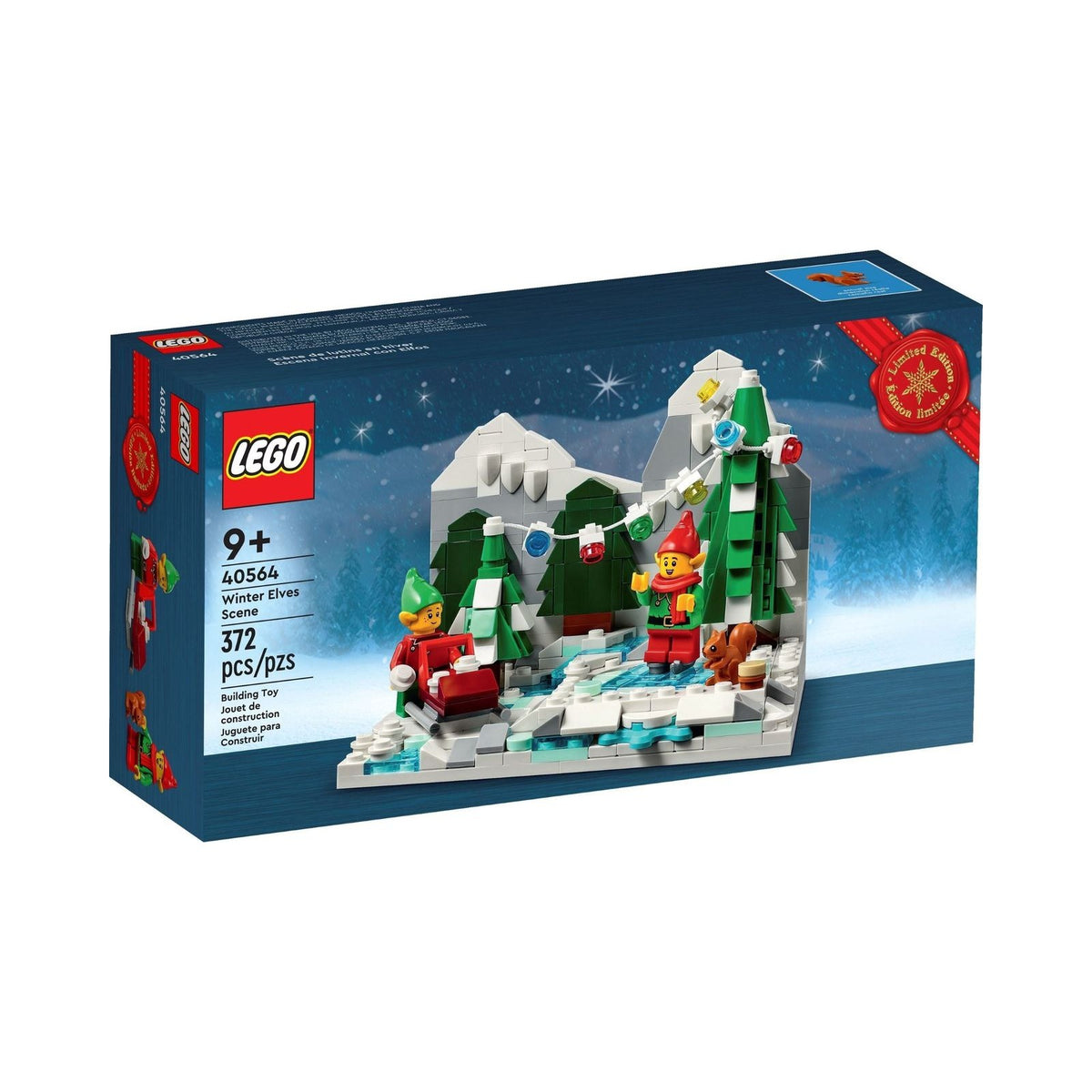 LEGO Seasonal: Winter Elves Scene (40564) - New Sealed - box front