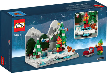 LEGO Seasonal: Winter Elves Scene (40564) - New Sealed - built set
