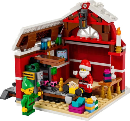 LEGO Seasonal: Santa's Workshop (40565) - New Sealed - minifigures