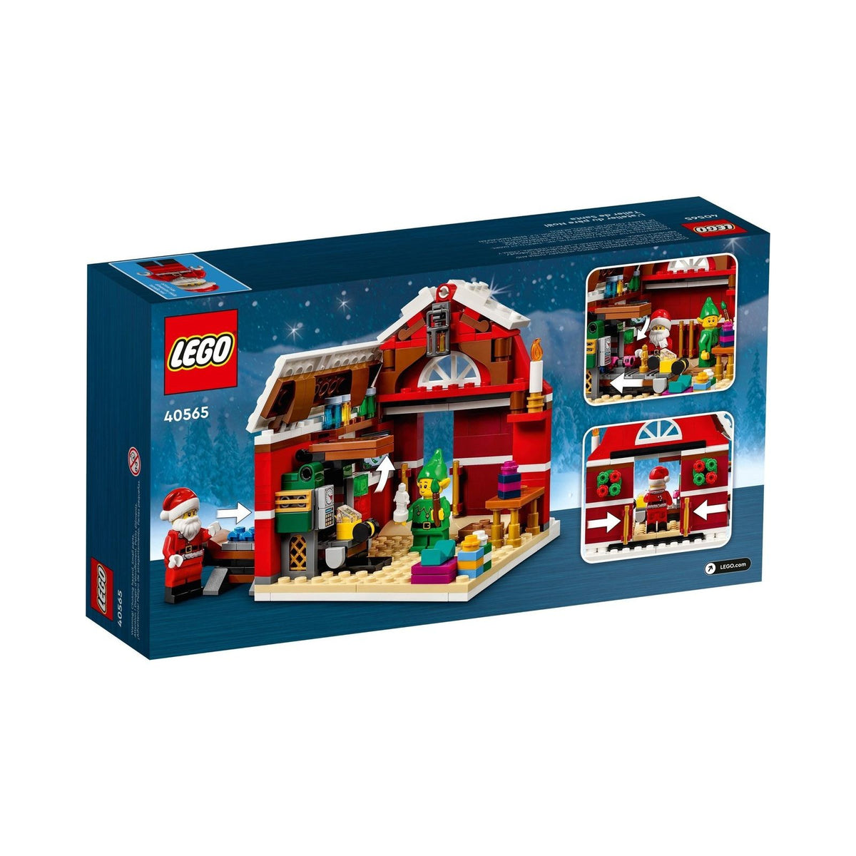 LEGO Seasonal: Santa's Workshop (40565) - New Sealed - built set